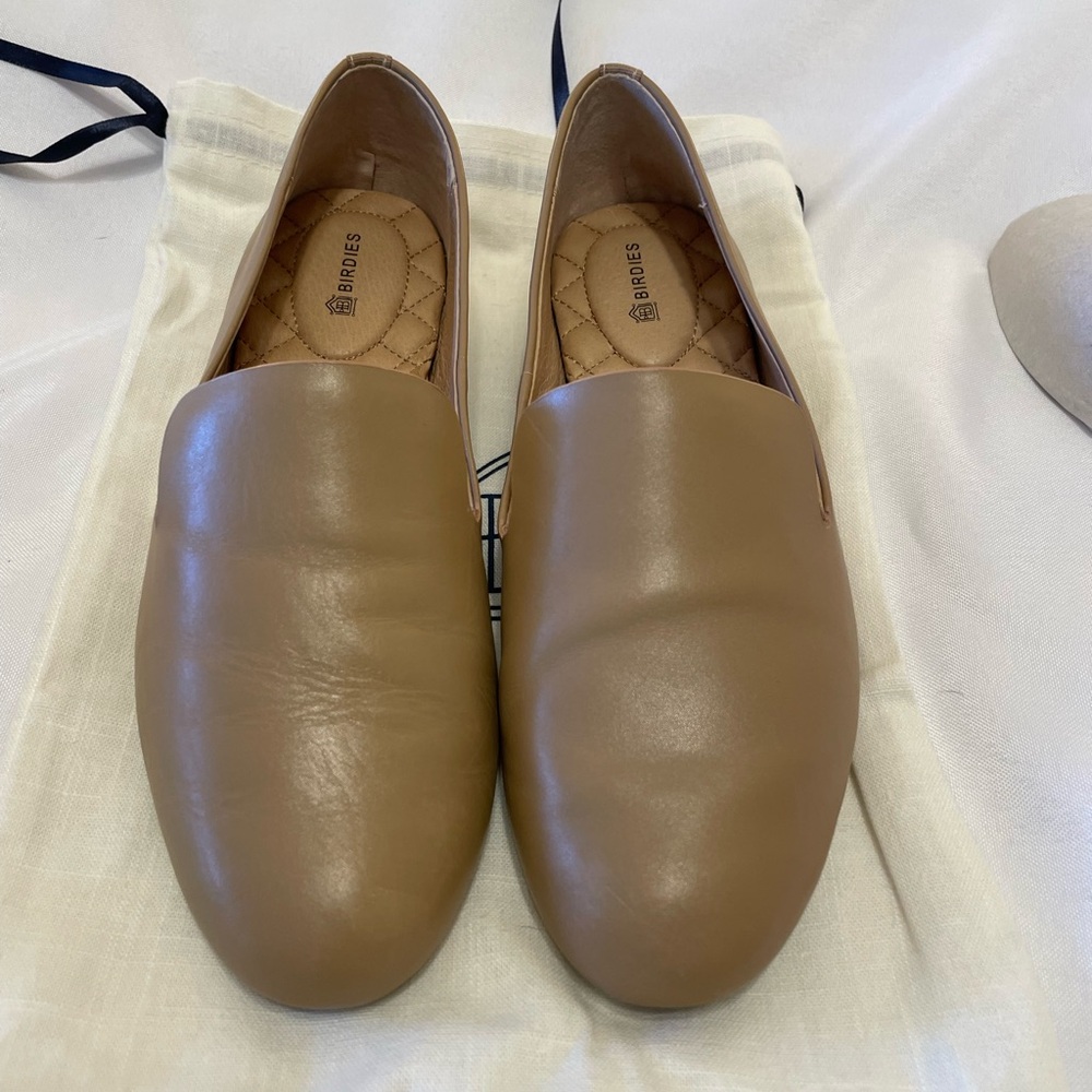 Birdies The Starling in Nude Leather size 7.5